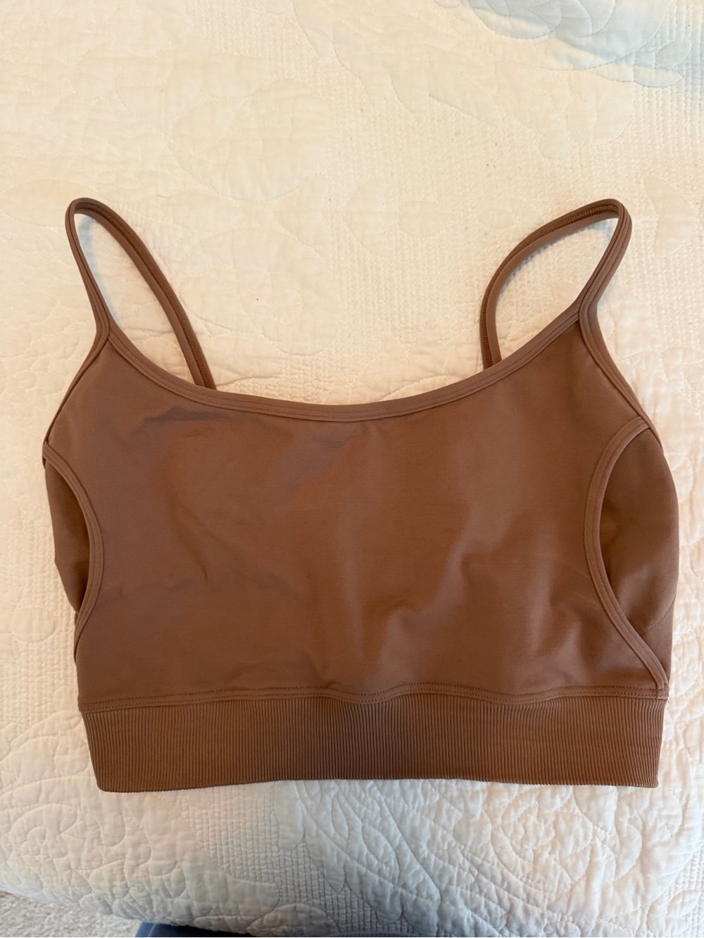 Intimately by Free People Brown Seamless Bralette Tank